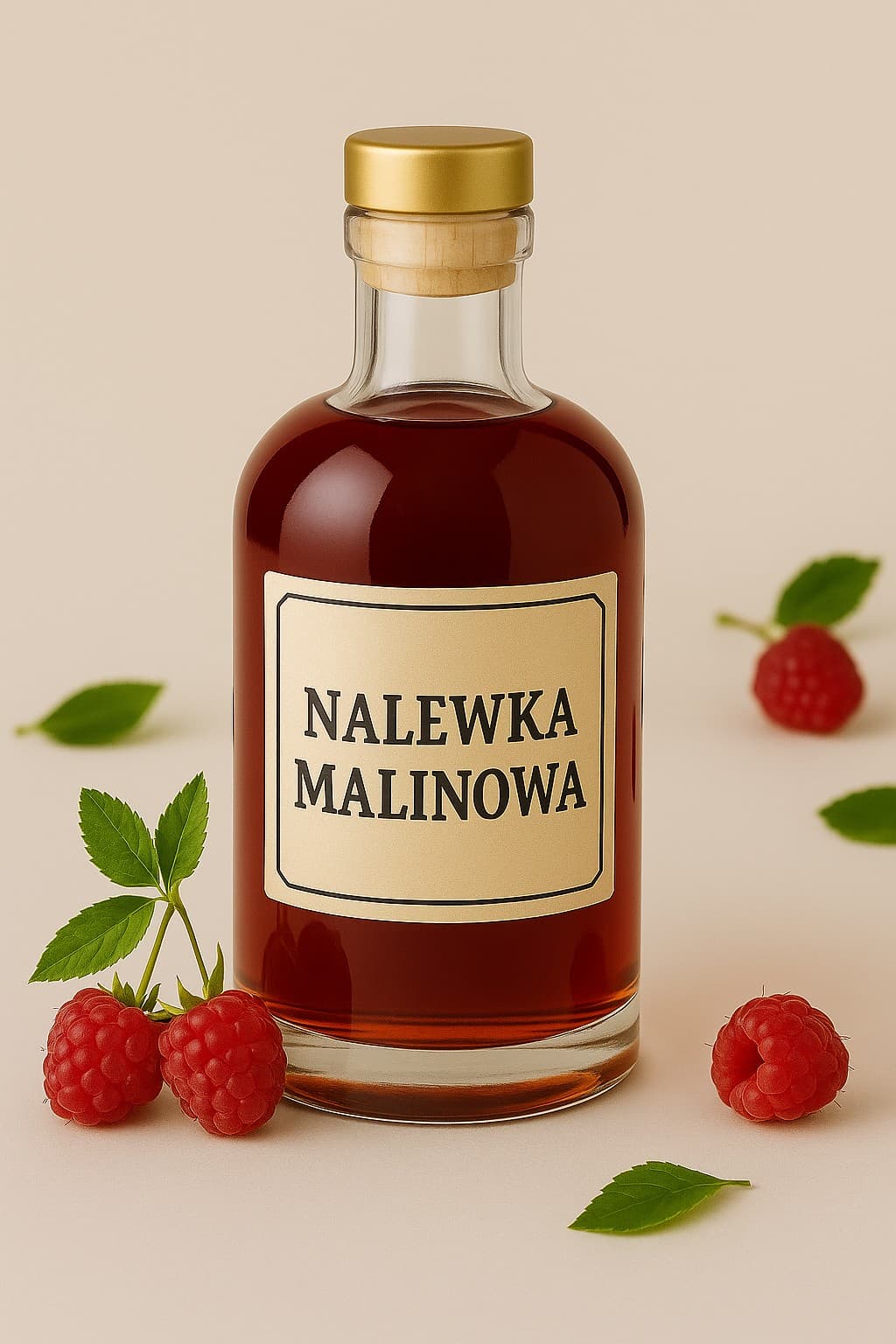 Nalewka Malinowa Premium – słodka i pachnąca